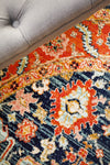 Kalani Peacock Round Rug | Traditional Rugs Belrose Sydney