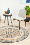 Kalani Sunrise Round Rug | Traditional Rugs Belrose Sydney