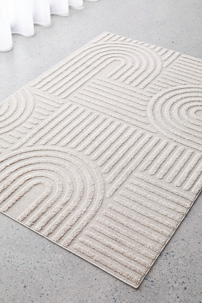 Seph Natural Arches Rug | Modern Rugs Belrose | Rugs N Timber