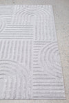 Seph Silver Arches Rug | Modern Rugs Belrose | Rugs N Timber