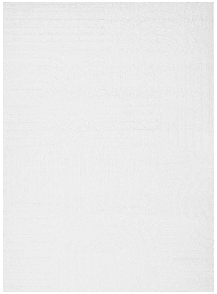 Seph White Arches Rug | Modern Rugs Belrose | Rugs N Timber