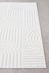 Seph White Arches Rug | Modern Rugs Belrose | Rugs N Timber
