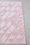 Seph Pink Diamonds Rug | Modern Rugs Belrose | Rugs N Timber