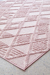 Seph Pink Diamonds Rug | Modern Rugs Belrose | Rugs N Timber