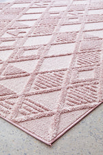 Seph Pink Diamonds Rug | Modern Rugs Belrose | Rugs N Timber