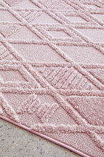 Seph Pink Diamonds Rug | Modern Rugs Belrose | Rugs N Timber