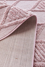 Seph Pink Diamonds Rug | Modern Rugs Belrose | Rugs N Timber