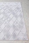 Seph Silver Diamonds Rug | Modern Rugs Belrose | Rugs N Timber