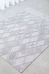 Seph Silver Diamonds Rug | Modern Rugs Belrose | Rugs N Timber