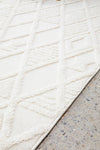 Seph White Diamonds Rug | Modern Rugs Belrose | Rugs N Timber