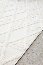 Seph White Diamonds Rug | Modern Rugs Belrose | Rugs N Timber