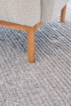 Seph Silver Stripes Rug | Modern Rugs Belrose | Rugs N Timber
