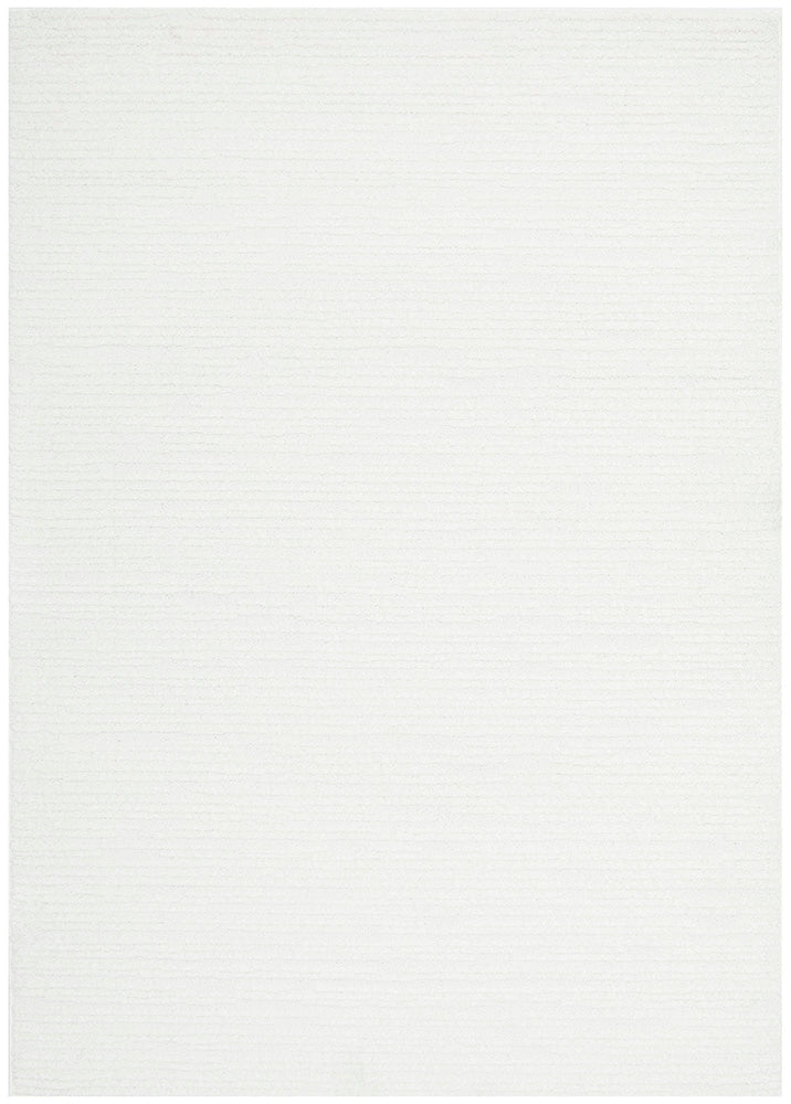 Seph White Stripes Rug | Modern Rugs Belrose | Rugs N Timber