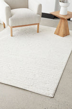 Seph White Stripes Rug | Modern Rugs Belrose | Rugs N Timber