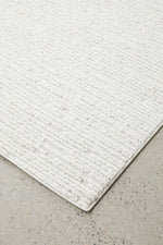 Seph White Stripes Rug | Modern Rugs Belrose | Rugs N Timber