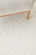 Seph White Stripes Rug | Modern Rugs Belrose | Rugs N Timber