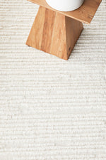 Seph White Stripes Rug | Modern Rugs Belrose | Rugs N Timber