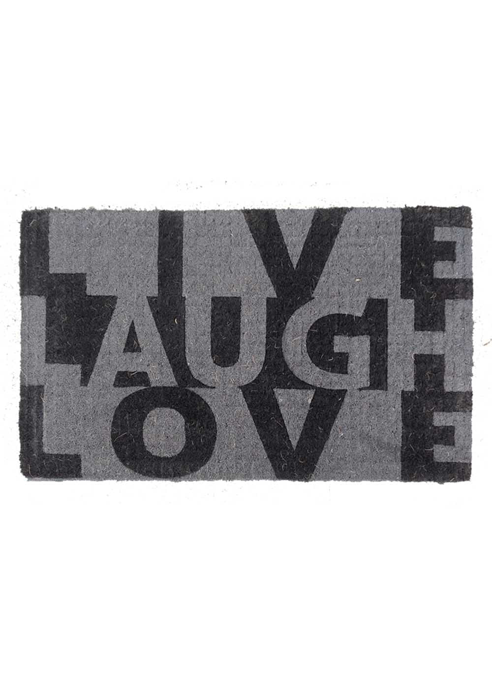 FM2 Premium Thick Coir Doormat - Live Laugh Love