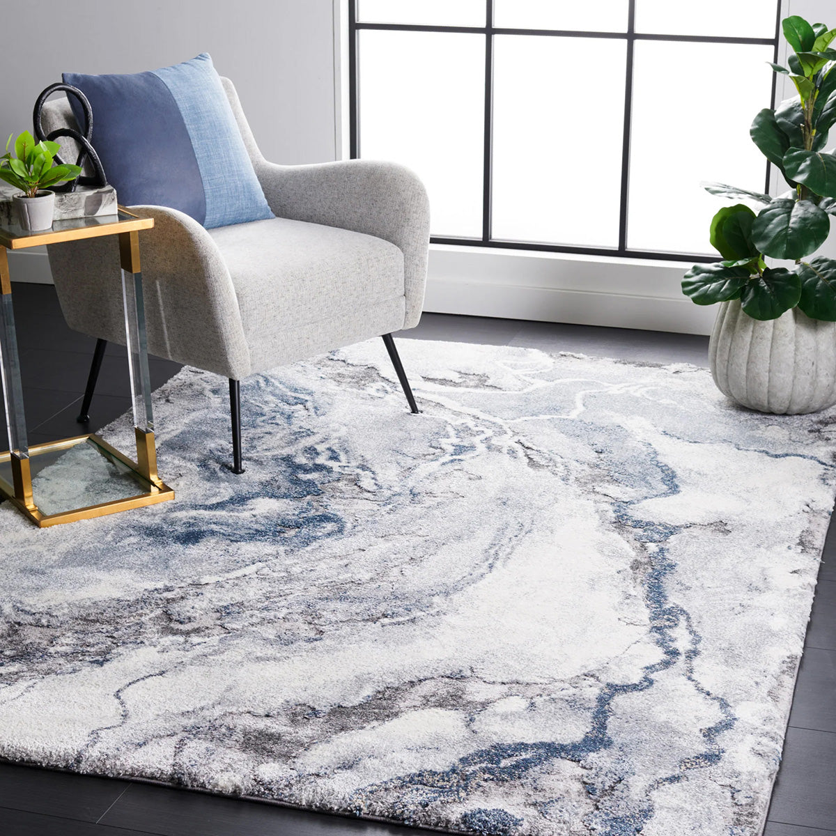 Aspen Blue Lode Rug | Modern Rugs Sydney