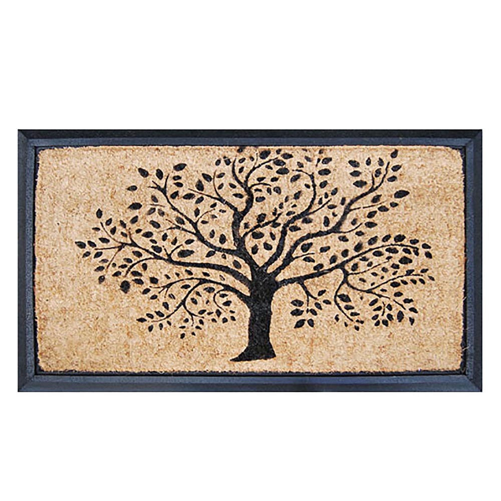 Master Coir & Rubber Doormat - Tree