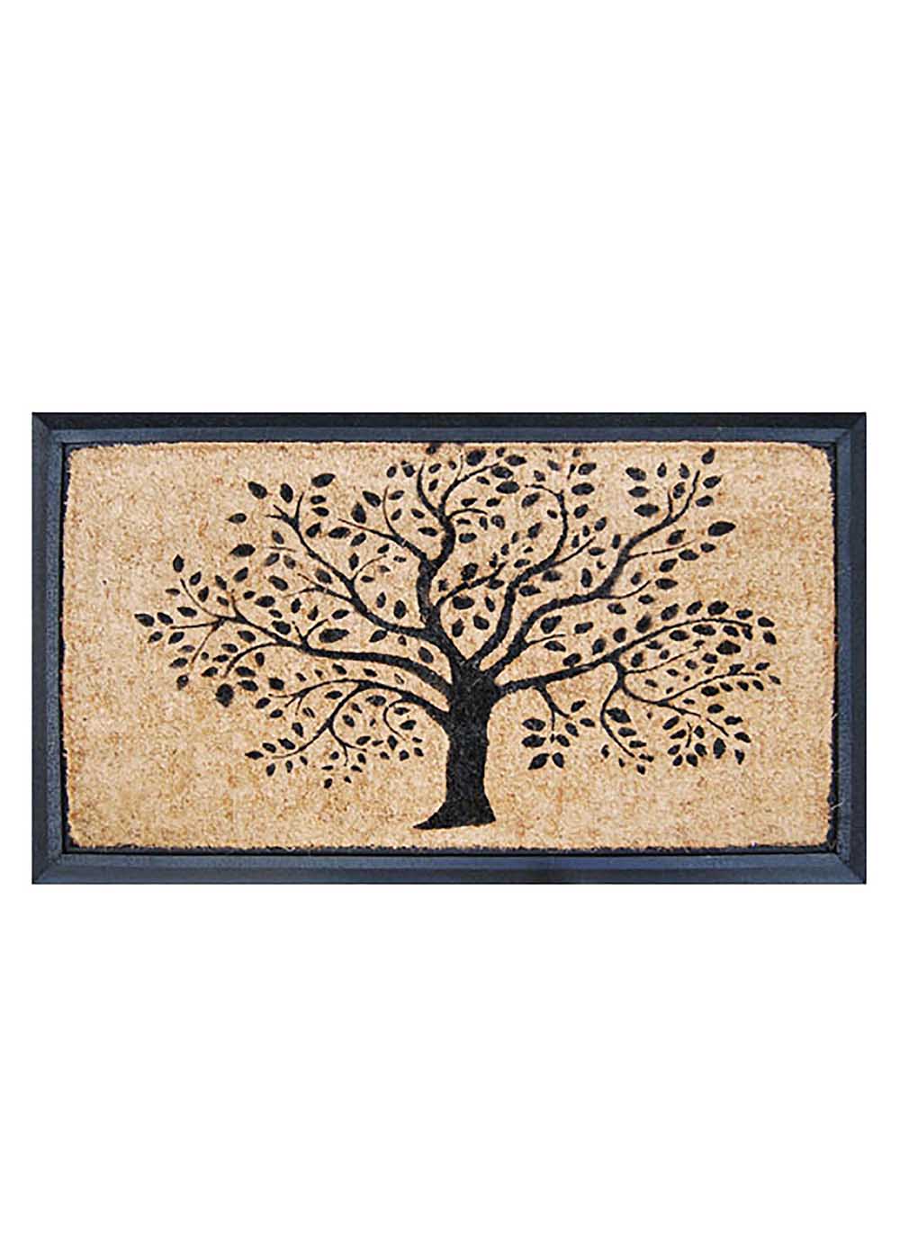 Master Coir & Rubber Doormat - Tree