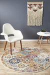 Brooklyn Jewel Round Rug | Traditional Rugs Belrose Sydney