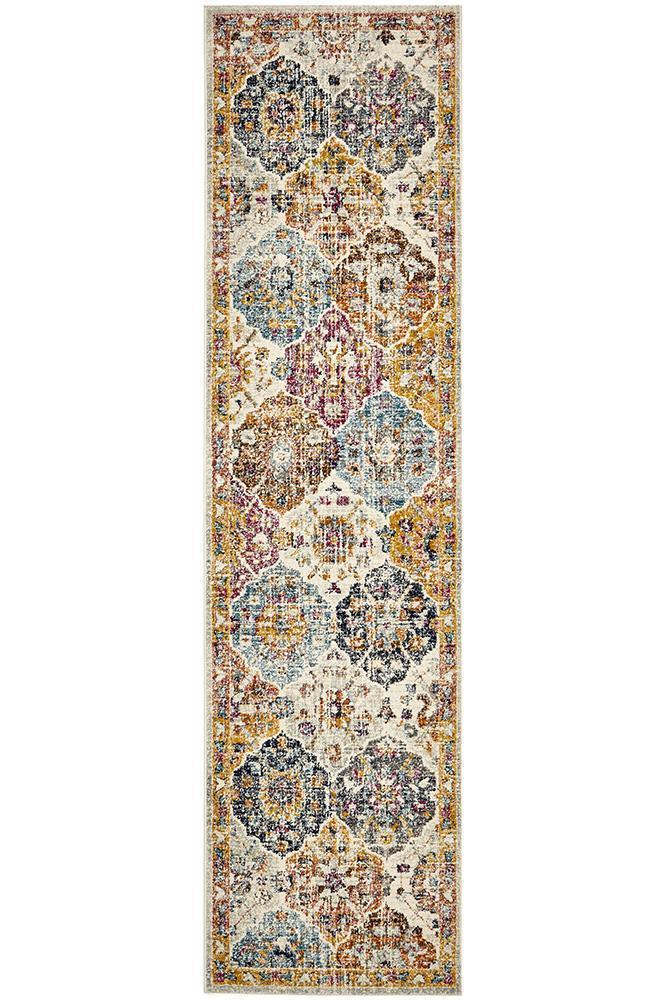 Brooklyn Jewel Hall Runner | Traditional Rugs Belrose Sydney