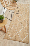 Savannah Border Runner | Jute Natural Fibre Rugs Belrose | Rugs N Timber