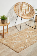 Savannah Border Runner | Jute Natural Fibre Rugs Belrose | Rugs N Timber