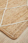 Savannah Border Runner | Jute Natural Fibre Rugs Belrose | Rugs N Timber