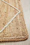 Savannah Border Runner | Jute Natural Fibre Rugs Belrose | Rugs N Timber