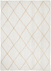 Savannah White Diamonds Rug | Jute Natural Fibre Rugs Belrose | Rugs N Timber