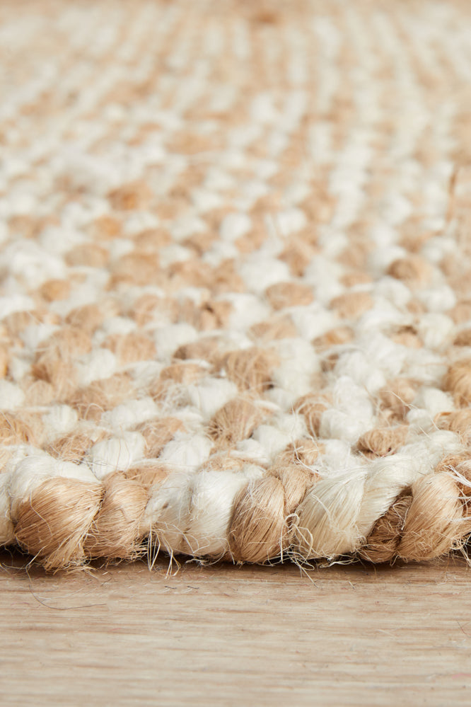 Savannah Harlequin Runner | Jute Natural Fibre Rugs Belrose | Rugs N Timber