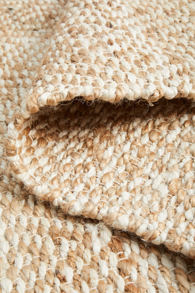 Savannah Harlequin Runner | Jute Natural Fibre Rugs Belrose | Rugs N Timber