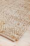 Savannah Harlequin Rug | Jute Natural Fibre Rugs Belrose | Rugs N Timber