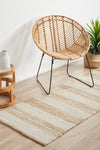 Savannah Stripes Runner | Jute Natural Fibre Rugs Belrose | Rugs N Timber