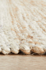 Savannah Stripes Runner | Jute Natural Fibre Rugs Belrose | Rugs N Timber