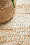 Savannah Stripes Runner | Jute Natural Fibre Rugs Belrose | Rugs N Timber