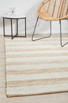 Savannah Stripes Rug | Jute Natural Fibre Rugs Belrose | Rugs N Timber