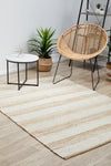 Savannah Stripes Rug | Jute Natural Fibre Rugs Belrose | Rugs N Timber