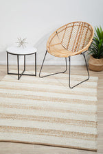 Savannah Stripes Rug | Jute Natural Fibre Rugs Belrose | Rugs N Timber