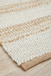 Savannah Stripes Rug | Jute Natural Fibre Rugs Belrose | Rugs N Timber