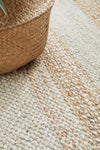 Savannah Stripes Rug | Jute Natural Fibre Rugs Belrose | Rugs N Timber