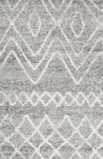 Ariana Silver Moroc Tribal Rug