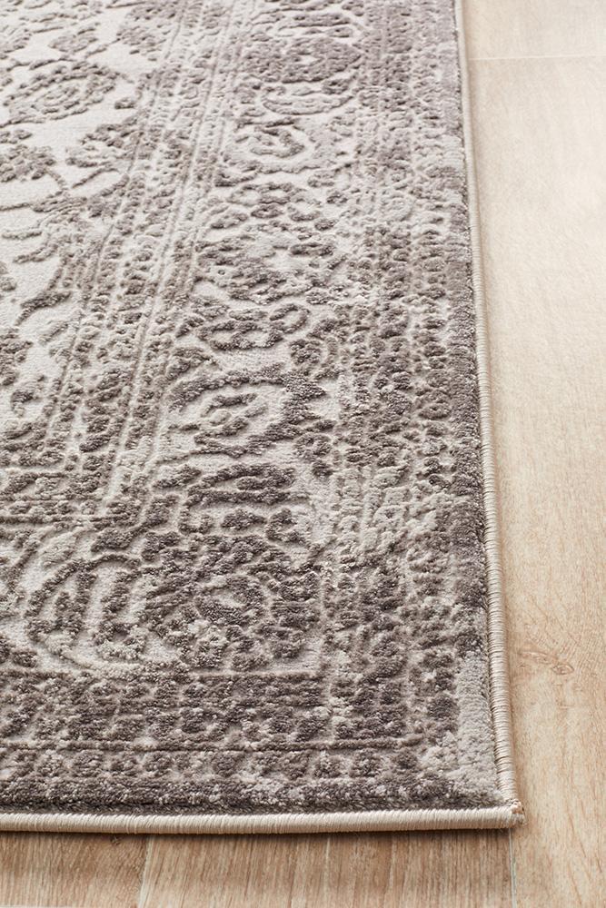 Edith Silver Classic Rug | Traditional Rugs Belrose | Rugs N Timber