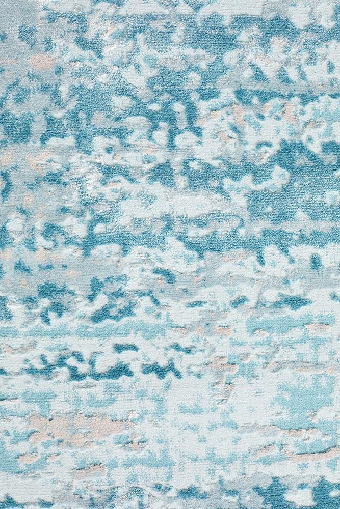 Edith Blue Abstract Runner | Modern Runners Belrose | Rugs N Timber