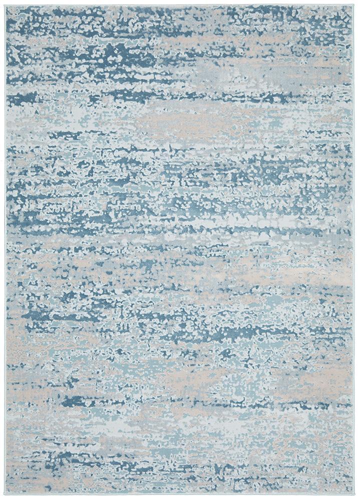 Edith Blue Abstract Rug | Modern Rugs Belrose | Rugs N Timber