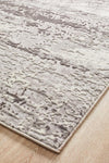 Edith Silver Abstract Runner | Modern Runners Belrose | Rugs N Timber