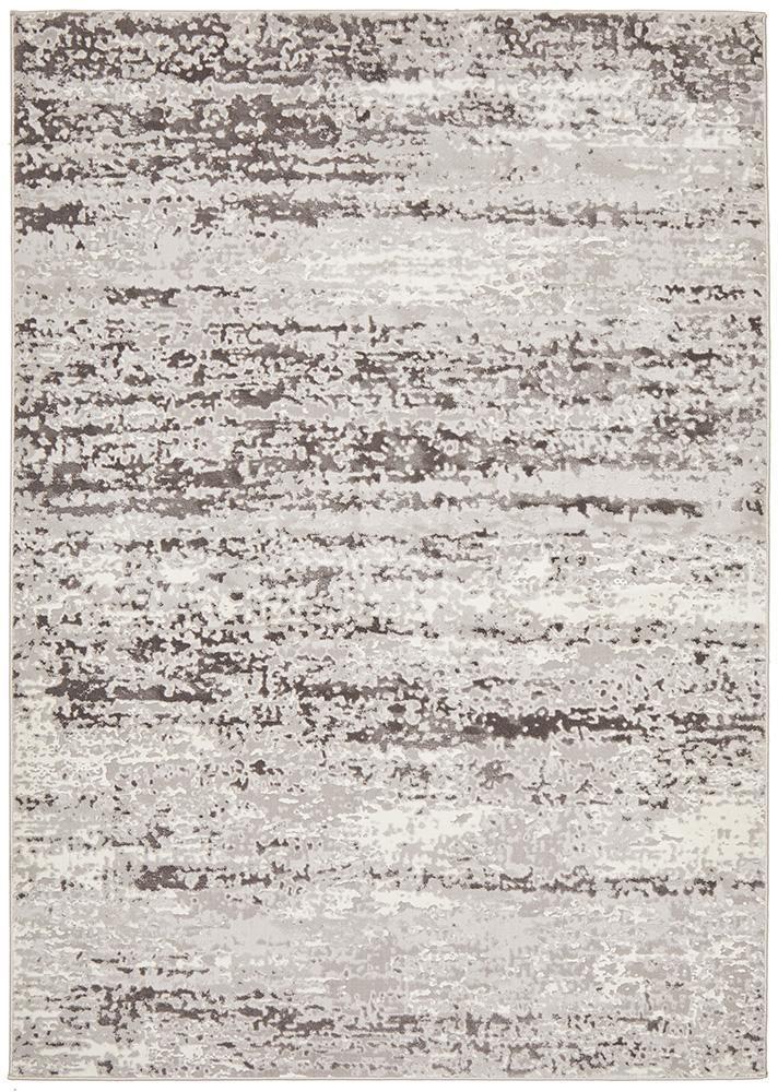 Edith Silver Abstract Rug | Modern Rugs Belrose | Rugs N Timber