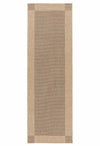 Newport Sand Black Outdoor Runner